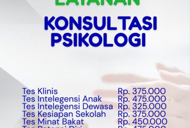 Promo Konsultasi Psikologi