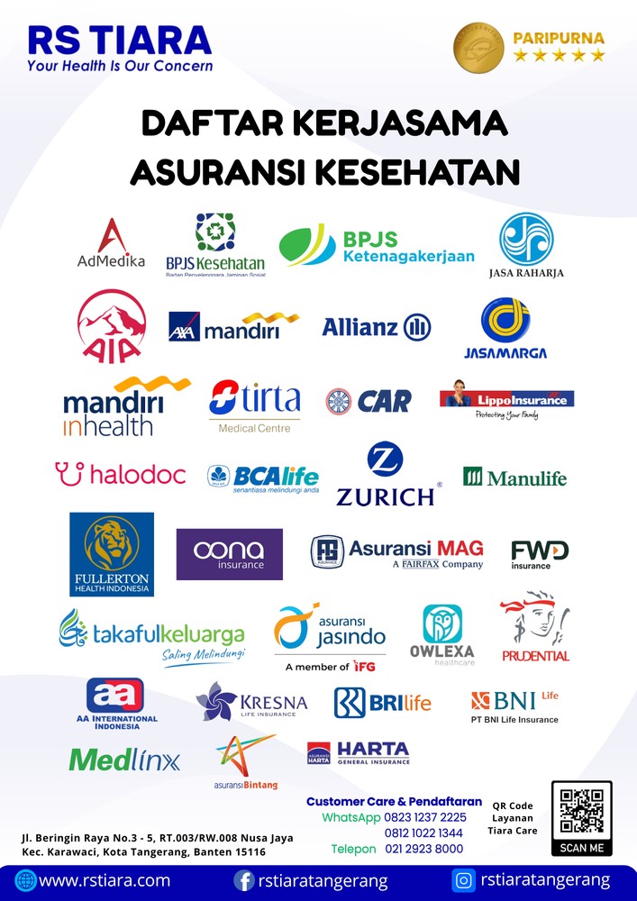 daftar kerjasama asuransi